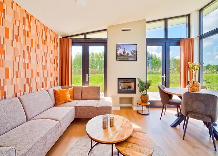 בית נופש In Near Kaag Lakes